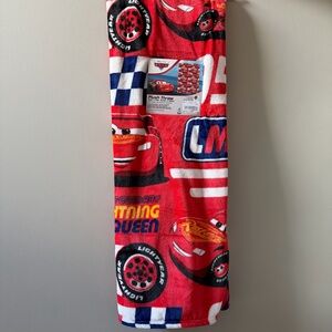 Disney Cars Blanket NEW Plush Fleece Throw Pixar Lightning McQueen Gift Race 95